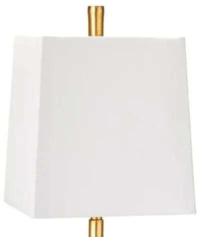 Sarina Bamboo Buffet Lamp - Gold Leaf - Regina Andrew