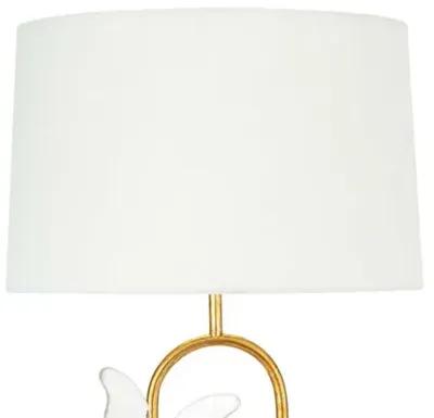 Monarch Oval Table Lamp - Gold Leaf - Regina Andrew