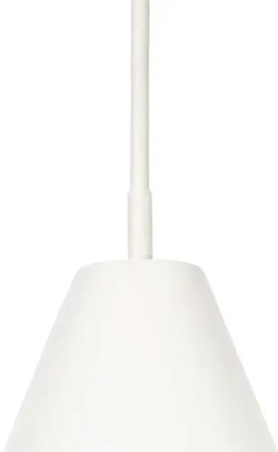 Bluff Outdoor Pendant - White - Regina Andrew