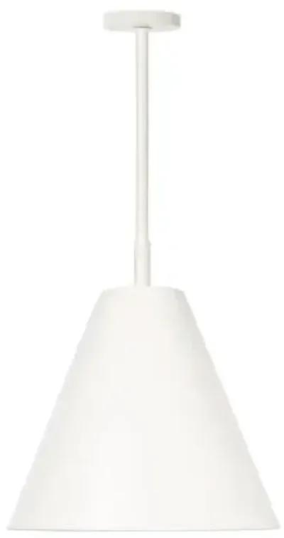 Bluff Outdoor Pendant - White - Regina Andrew