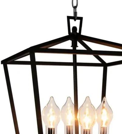 Coastal Living Hampton Outdoor Lantern - Black - Regina Andrew