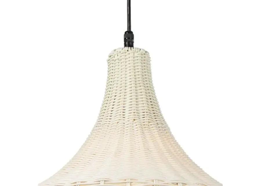 Vista Outdoor Chandelier - White - Regina Andrew