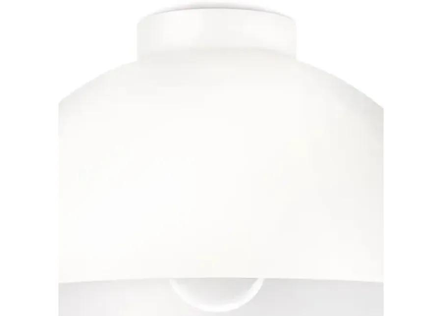 Peridot Small Outdoor Flush Mount - White - Regina Andrew