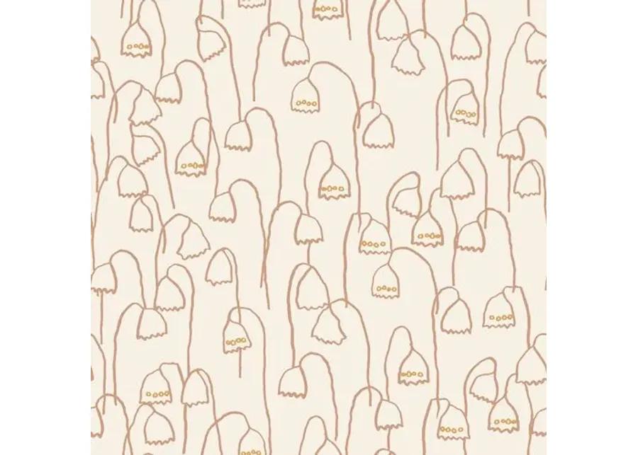 Baby Bells Susan Hable Wallpaper - Sunset - Soicher Marin - Brown