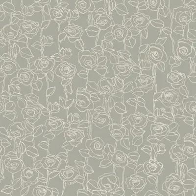 Trellis Susan Hable Wallpaper - After Hours - Soicher Marin - Green