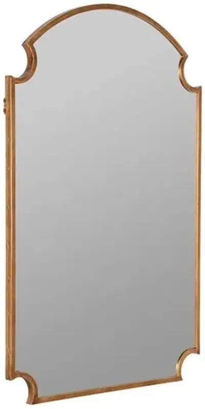 Lauren Wall Mirror - Gold Leaf