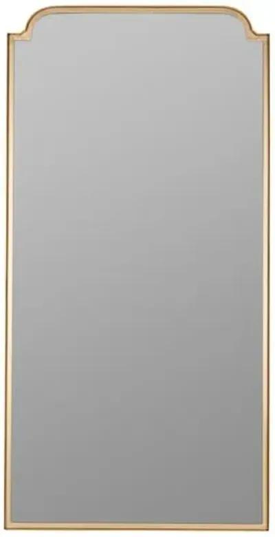 Penelope Floor Mirror - Gold