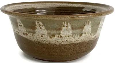 Mid-Century Art Pottery Bowl - Ballyhoo - Brown