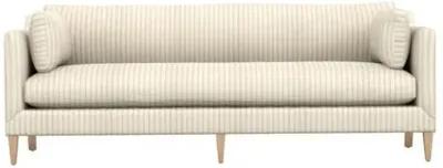 Camila Ticking Stripe Sofa - Handcrafted