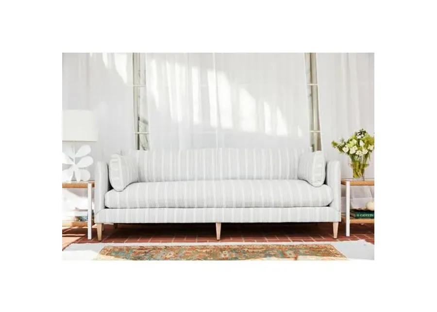 Camila Ticking Stripe Sofa - Handcrafted