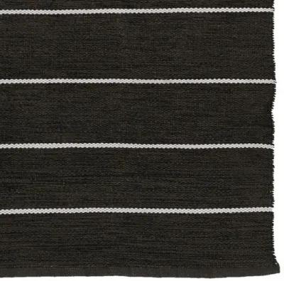 River Fine Outdoor Rug - Black - Erin Gates - Black