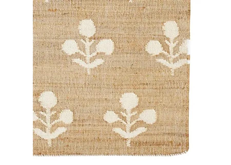 Orchard Bloom Rug - Beige - Erin Gates - Handcrafted - Beige