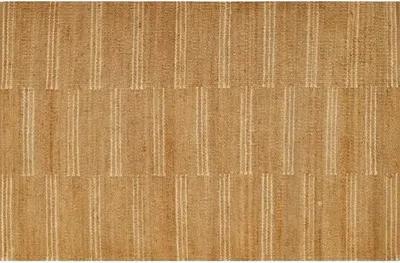 Crescent Broken Stripe Rug - Beige - Erin Gates - Beige