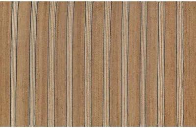 Chestnut Stripe Rug - Blue - Erin Gates - Brown - Brown