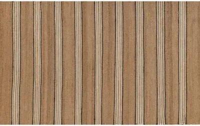 Chestnut Stripe Rug - Brown - Erin Gates - Brown