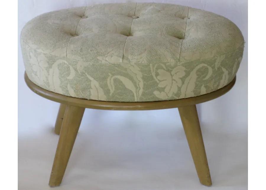 Heywood Wakefield Tufted Stool - 1949 - The Emporium Ltd. - Green