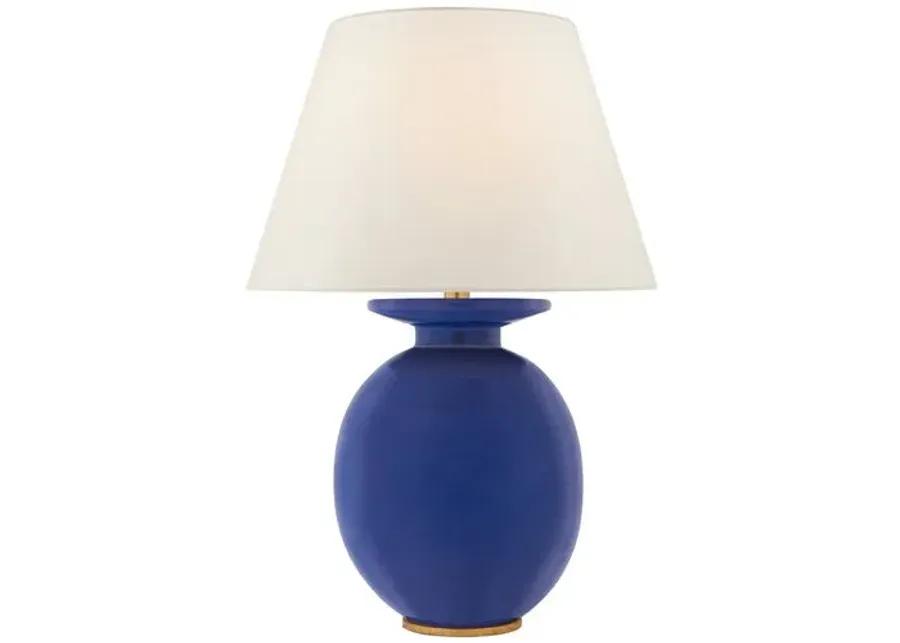 Visual Comfort - Hans Medium Table Lamp - Flowing Blue