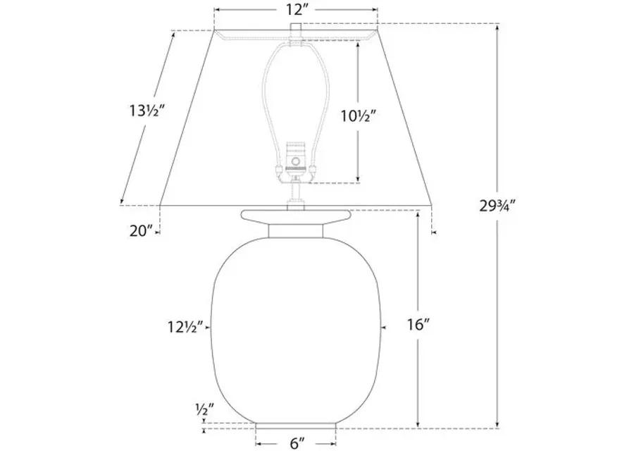 Visual Comfort - Hans Medium Table Lamp - Sandy White