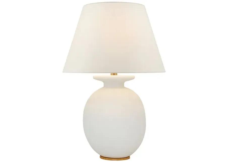 Visual Comfort - Hans Medium Table Lamp - Sandy White