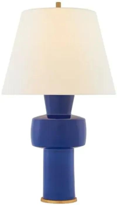 Visual Comfort - Eerdmans Medium Table Lamp - Flowing Blue