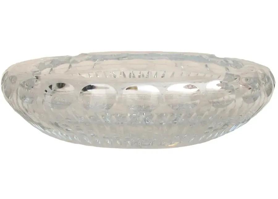 Mid-Century Crystal Ashtray - Chez Vous - Clear