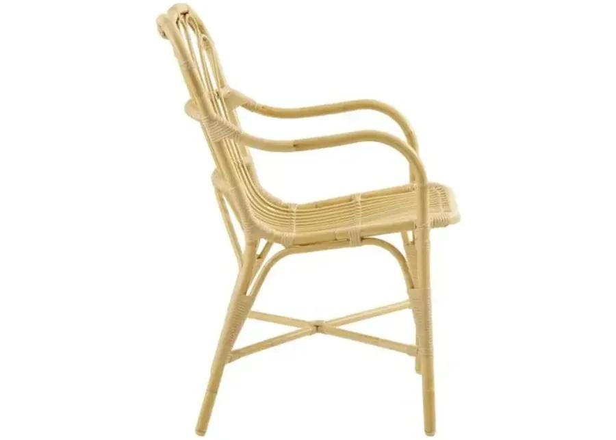 Margret Outdoor Dining Armchair - Natural - Sika Design - Beige