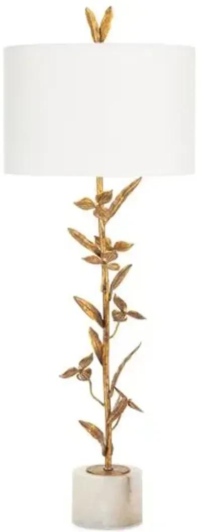 Southern Living Trillium Buffet Lamp - Gilded Gold - Regina Andrew