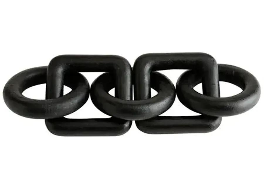 Brinley Sculpture - Black - Arteriors - Handcrafted