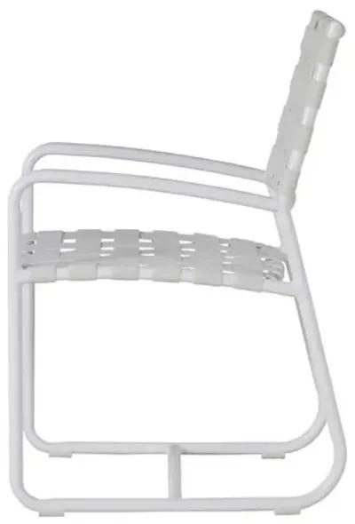 Catalina Outdoor Arm Chair - Chalk White Sunbrella - Summer Classics