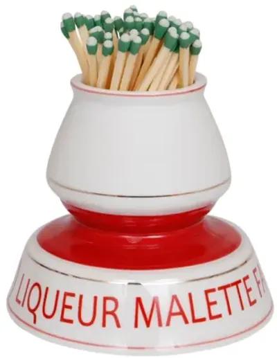 Liqueur Malette Ceramic Match Striker - Interesting Things - White