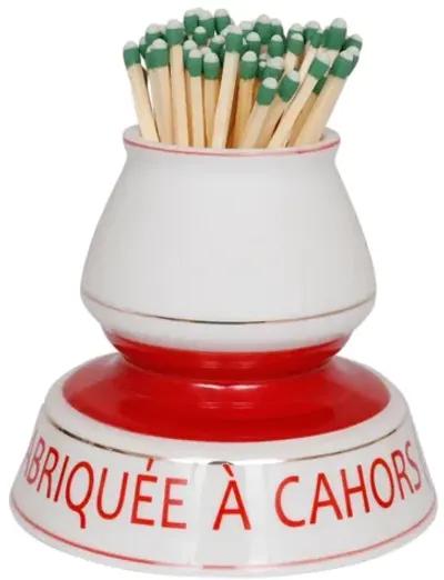 Liqueur Malette Ceramic Match Striker - Interesting Things - White