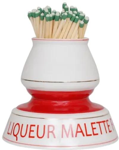 Liqueur Malette Ceramic Match Striker - Interesting Things - White