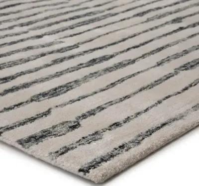 Risley Rug - Black/White - Nikki Chu - White