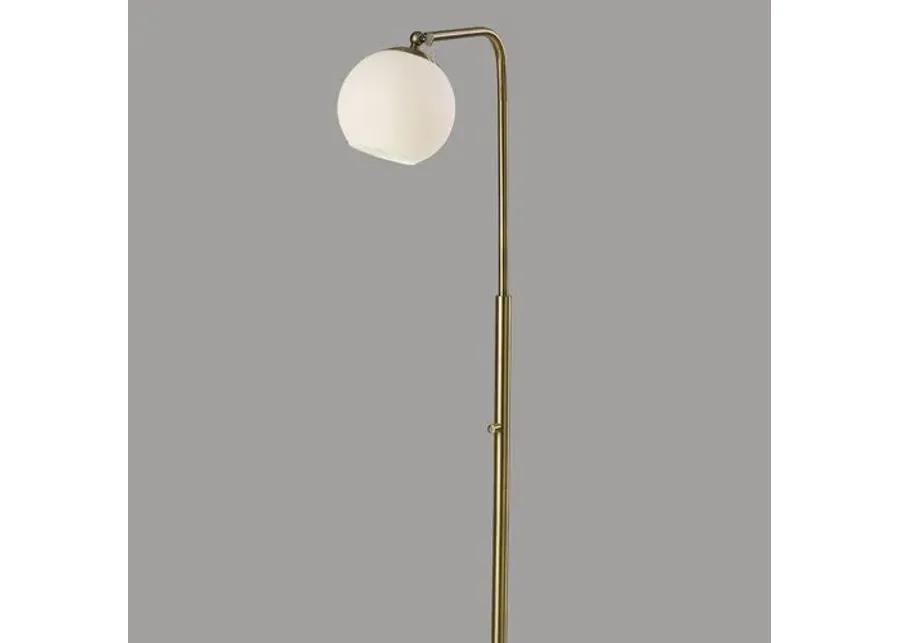 Collin Floor Lamp - Antique Brass