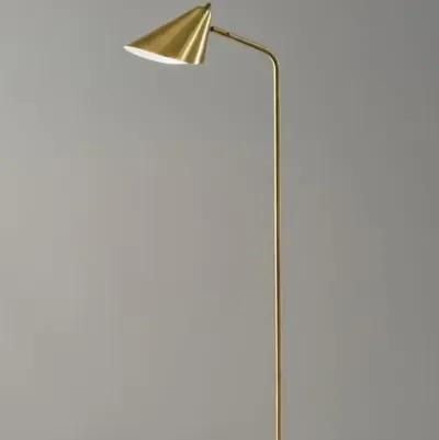 Kinsley Floor Lamp - Antique Brass