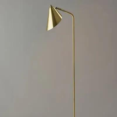 Kinsley Floor Lamp - Antique Brass