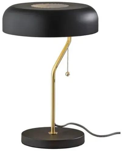 Brighton Table Lamp - Black/Antique Brass