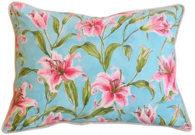 PK Lifestyles Monet's Lily Floral Pillow