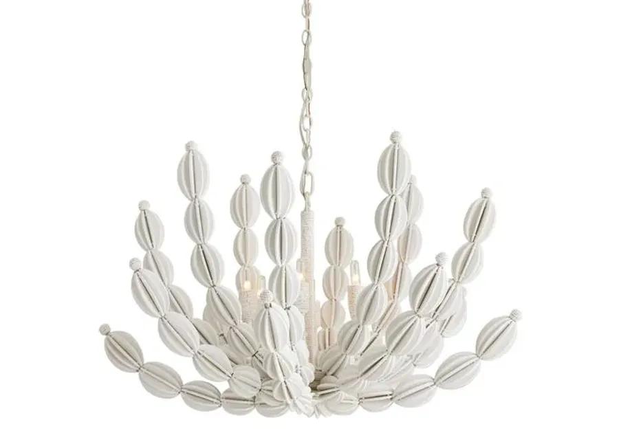 Indi Chandelier - White - Arteriors