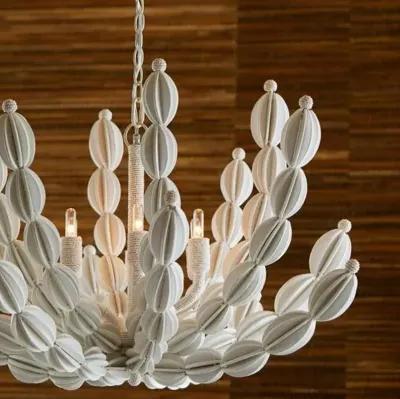 Indi Chandelier - White - Arteriors