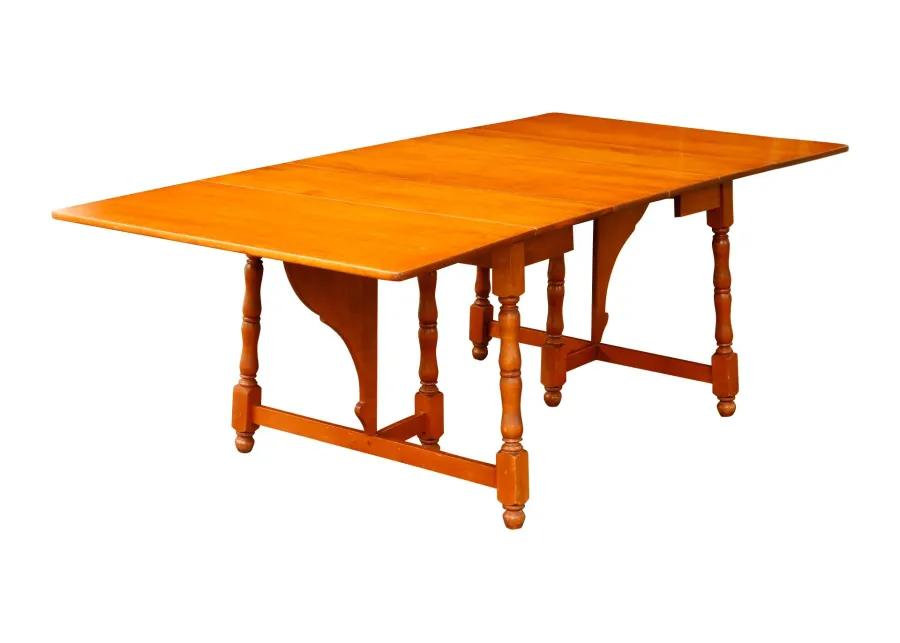 Heywood Wakefield Drop Leaf Dining Table - Interesting Things