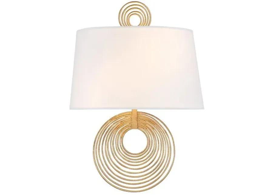 Doral 10-inch Sconce - Gold - Crystorama