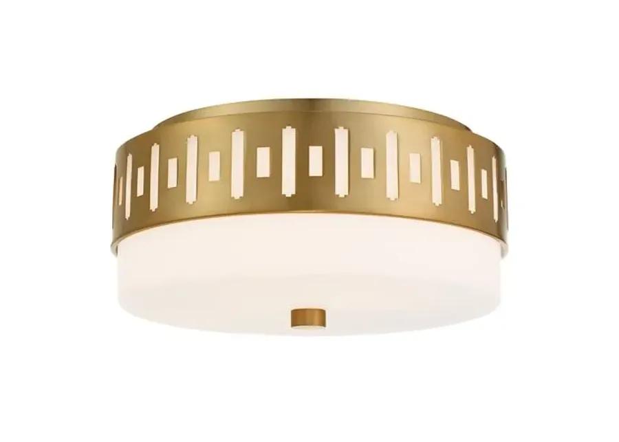 Keaton 2-Light Ceiling Mount - Gold - Crystorama