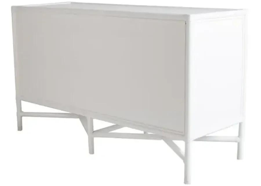 Verona Four-Drawer Dresser - White