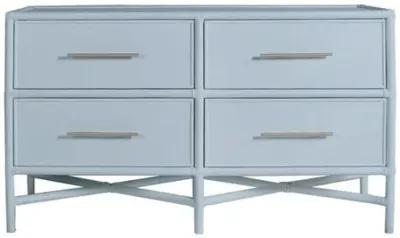 Verona Four-Drawer Dresser - Light Blue