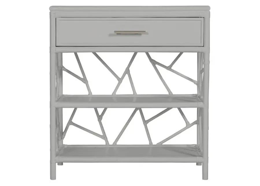 Tiffany Nightstand - Light Gray