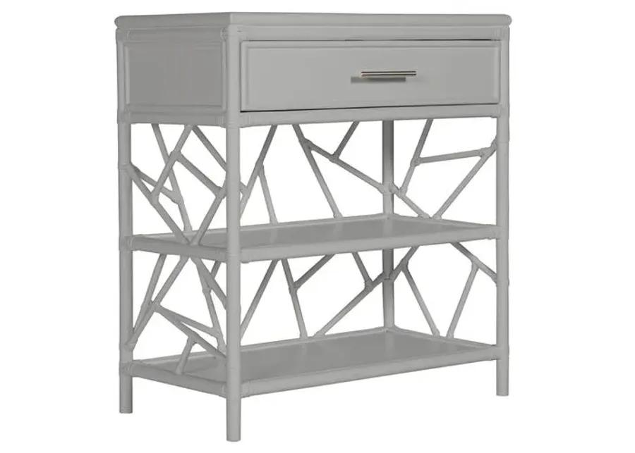 Tiffany Nightstand - Light Gray