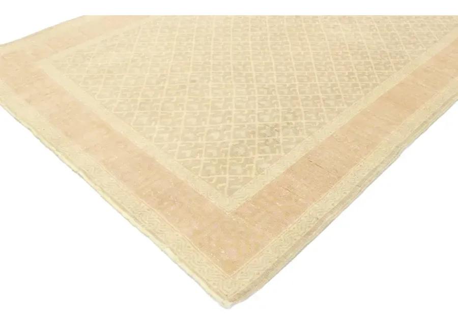 Vintage Turkish Sivas Rug - 4'00 x 7'00 - Esmaili Rugs & Antiques - Beige - Beige