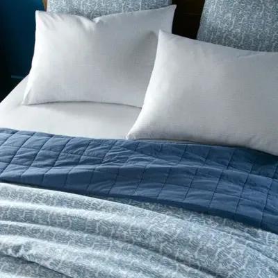 Fern Duvet Cover - Peacock Alley - Blue