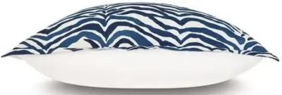 Shiva Tiger Print Sham - Navy - Blue